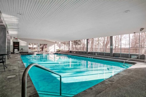 307-4944 Dalton Drive Nw, Calgary, AB -  With In Ground Pool