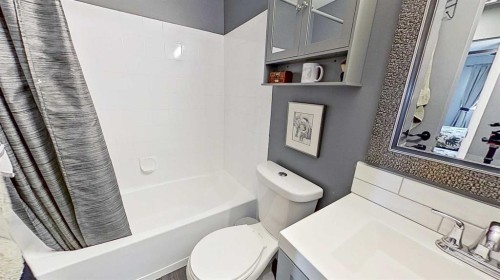 406-11 Dover Point Se, Calgary, AB - Indoor Photo Showing Bathroom