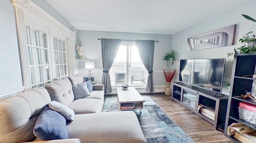 406-11 Dover Point Se, Calgary, AB - Indoor Photo Showing Living Room