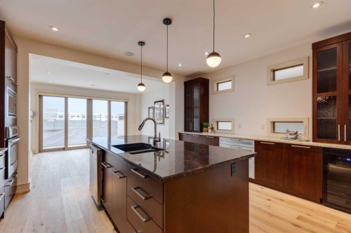 2005 32 Avenue Sw, Calgary, AB - Indoor Photo Showing Kitchen With Upgraded Kitchen
