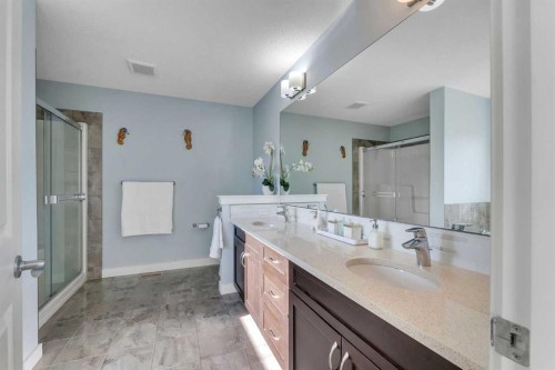 1535 Ravensmoor Way Se, Airdrie, AB - Indoor Photo Showing Bathroom
