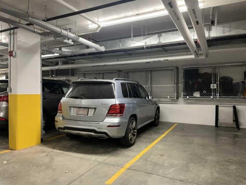 1401-81 Arbour Lake View Nw, Calgary, AB - Indoor Photo Showing Garage