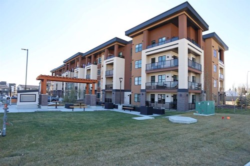 1401-81 Arbour Lake View Nw, Calgary, AB - Outdoor With Balcony With Facade