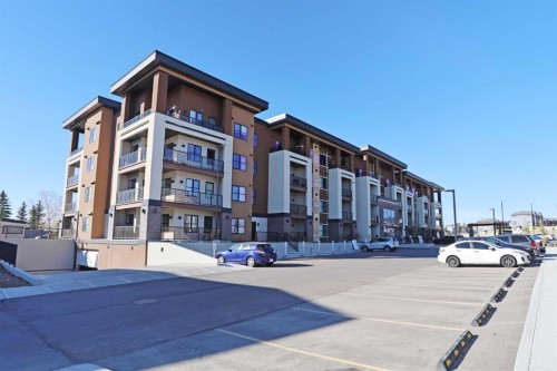 1401-81 Arbour Lake View Nw, Calgary, AB - Outdoor With Balcony With Facade