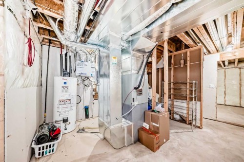1368 Lackner Boulevard, Carstairs, AB - Indoor Photo Showing Basement