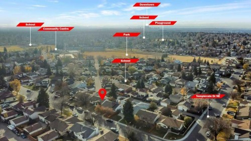 459 Templevale Drive Ne, Calgary, AB - Outdoor With View
