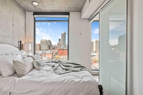 903-1010 6 Street Sw, Calgary, AB - Indoor Photo Showing Bedroom