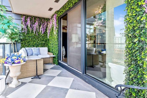 903-1010 6 Street Sw, Calgary, AB - Outdoor With Balcony With Exterior