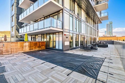 903-1010 6 Street Sw, Calgary, AB - Outdoor With Balcony With Exterior
