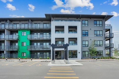 2113-350 Livingston Common Ne, Calgary, AB - Outdoor With Balcony With Facade
