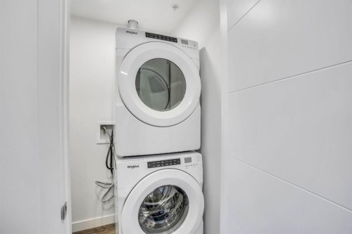 2113-350 Livingston Common Ne, Calgary, AB - Indoor Photo Showing Laundry Room