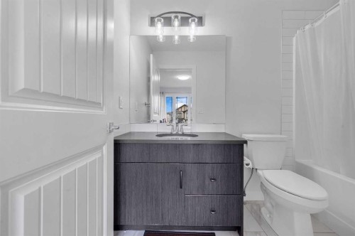 165 Hotchkiss Way Se, Calgary, AB - Indoor Photo Showing Bathroom