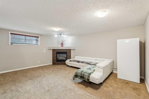 22 Auburn Bay View Se, Calgary, AB - Indoor With Fireplace