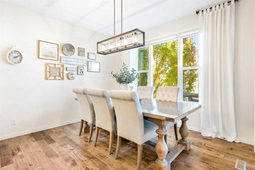 163 Cranarch Landing Se, Calgary, AB - Indoor Photo Showing Dining Room