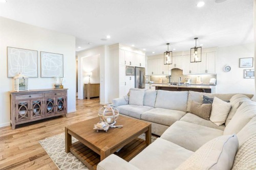 163 Cranarch Landing Se, Calgary, AB - Indoor Photo Showing Living Room