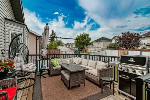 47 Harvest Glen Rise Ne, Calgary, AB - Outdoor With Deck Patio Veranda With Exterior