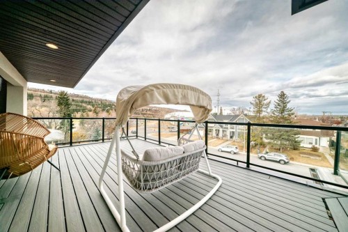 4640 15 Avenue Nw, Calgary, AB - Outdoor With Balcony With Deck Patio Veranda With Exterior