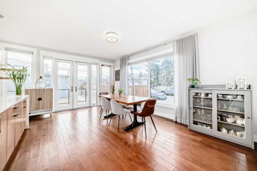 4640 15 Avenue Nw, Calgary, AB - Indoor Photo Showing Dining Room