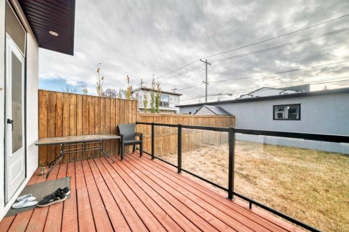 4640 15 Avenue Nw, Calgary, AB - Outdoor With Deck Patio Veranda With Exterior