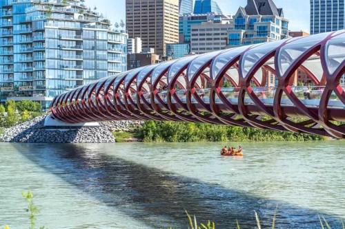 15-821 3 Avenue Sw, Calgary, AB - Outdoor With Body Of Water