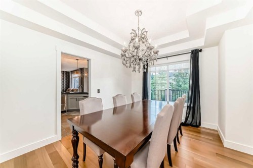 2 Tuscany Estates Crescent Nw, Calgary, AB - Indoor Photo Showing Dining Room