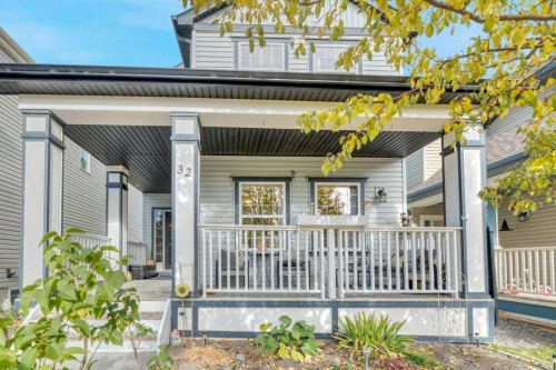 32 Copperpond Heights Se, Calgary, AB - Outdoor With Deck Patio Veranda