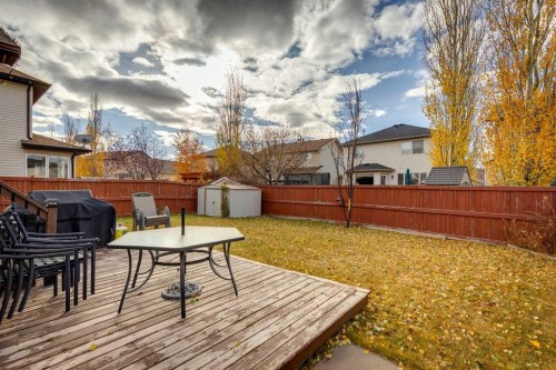 184 Cimarron Park Circle, Okotoks, AB - Outdoor With Deck Patio Veranda