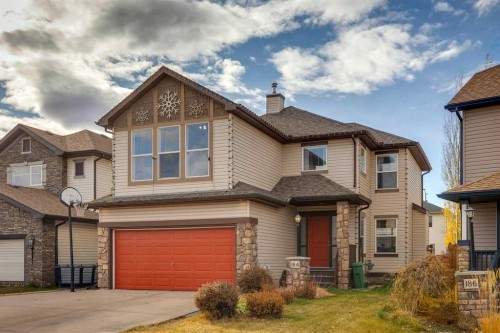 184 Cimarron Park Circle, Okotoks, AB - Outdoor With Facade