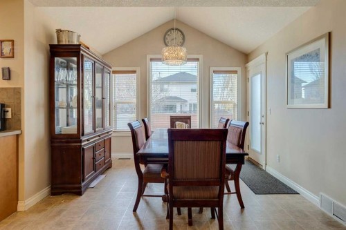 184 Cimarron Park Circle, Okotoks, AB - Indoor Photo Showing Dining Room