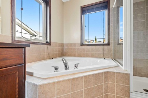 155 Sunset Close, Cochrane, AB - Indoor Photo Showing Bathroom