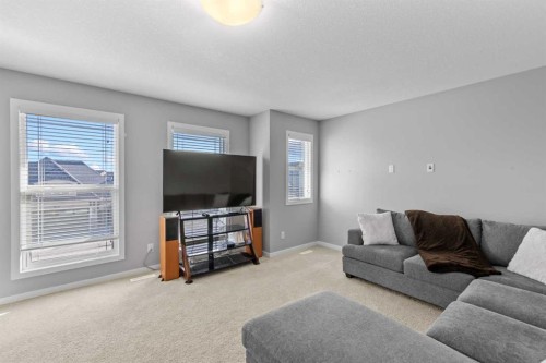 240 Cranbrook Circle Se, Calgary, AB - Indoor Photo Showing Living Room
