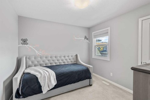 240 Cranbrook Circle Se, Calgary, AB - Indoor Photo Showing Bedroom