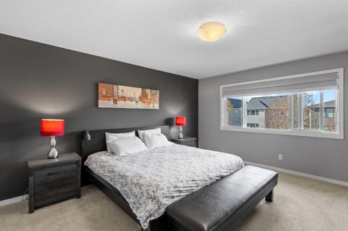 240 Cranbrook Circle Se, Calgary, AB - Indoor Photo Showing Bedroom