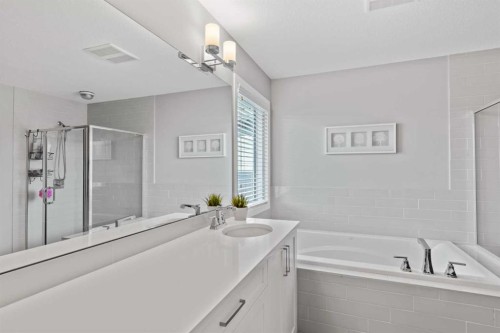 240 Cranbrook Circle Se, Calgary, AB - Indoor Photo Showing Bathroom