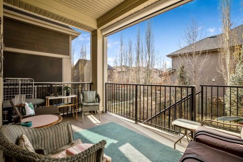 116 Wentworth Square Sw, Calgary, AB - Outdoor With Deck Patio Veranda With Exterior
