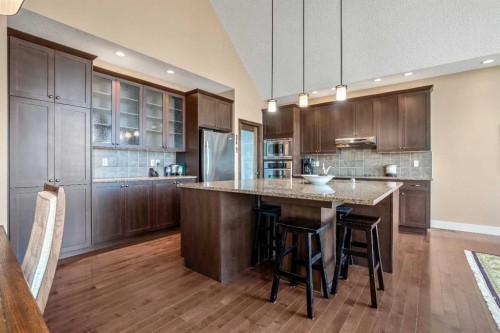 116 Wentworth Square Sw, Calgary, AB - Indoor Photo Showing Kitchen With Upgraded Kitchen