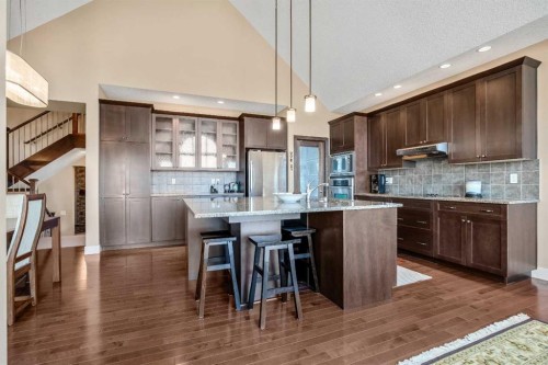 116 Wentworth Square Sw, Calgary, AB - Indoor Photo Showing Kitchen With Upgraded Kitchen