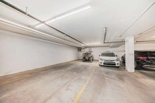 312-8530 8A Avenue Sw, Calgary, AB - Indoor Photo Showing Garage