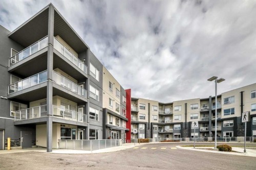 312-8530 8A Avenue Sw, Calgary, AB - Outdoor With Balcony With Facade