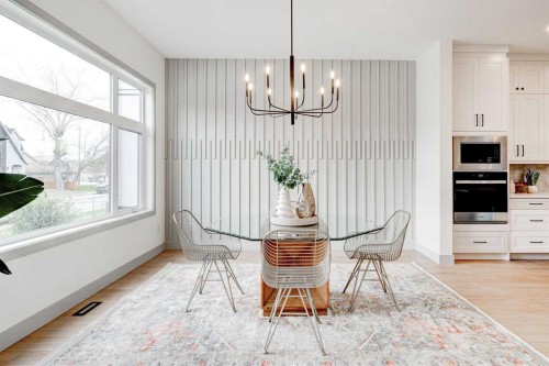 4615 82 Street Nw, Calgary, AB - Indoor Photo Showing Dining Room