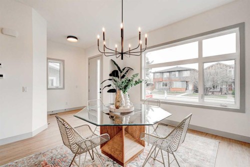 4615 82 Street Nw, Calgary, AB - Indoor Photo Showing Dining Room