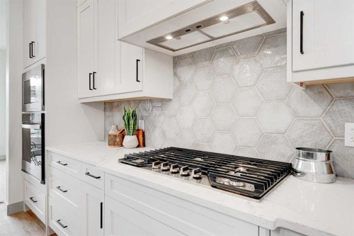 4615 82 Street Nw, Calgary, AB - Indoor Photo Showing Kitchen With Upgraded Kitchen