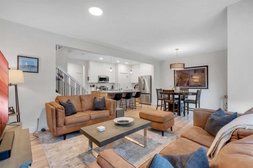 941 Cobblemore Common Sw, Airdrie, AB - Indoor Photo Showing Living Room