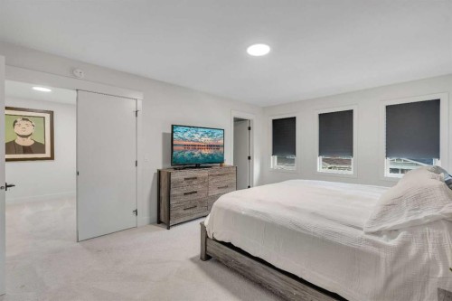 941 Cobblemore Common Sw, Airdrie, AB - Indoor Photo Showing Bedroom