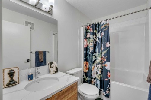941 Cobblemore Common Sw, Airdrie, AB - Indoor Photo Showing Bathroom
