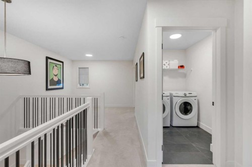 941 Cobblemore Common Sw, Airdrie, AB - Indoor Photo Showing Laundry Room