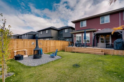 941 Cobblemore Common Sw, Airdrie, AB - Outdoor With Deck Patio Veranda