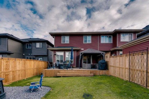 941 Cobblemore Common Sw, Airdrie, AB - Outdoor With Deck Patio Veranda