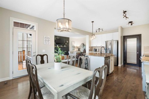 47 Copperstone Mews Se, Calgary, AB - Indoor Photo Showing Dining Room