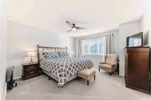 344 Copperfield Boulevard Se, Calgary, AB - Indoor Photo Showing Bedroom